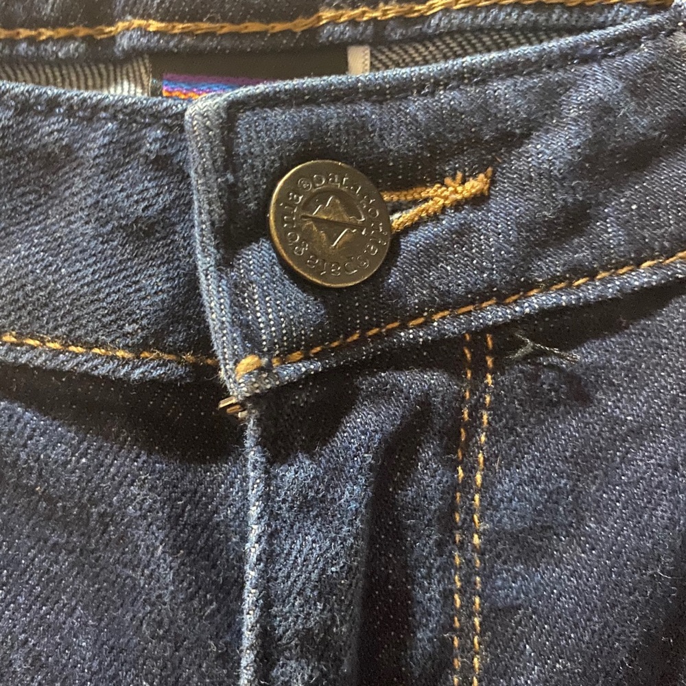 Patagonia Dark Blue Wide Jeans Size:28 - Picture 7 of 12